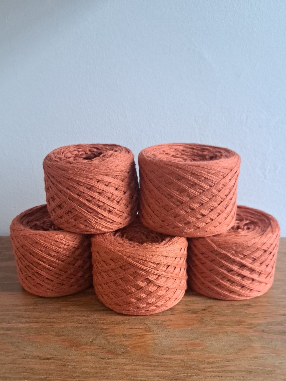 100% Cotton Clay Yarn Lot, 485g
